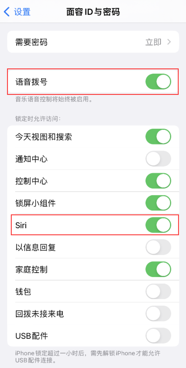 鱼台苹果维修网点分享不解锁 iPhone 的情况下通过 Siri 拨打电话的方法 