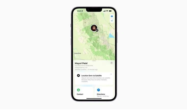 鱼台苹果14维修分享iPhone14系列中 FindMy功能通过卫星分享位置方法教程 